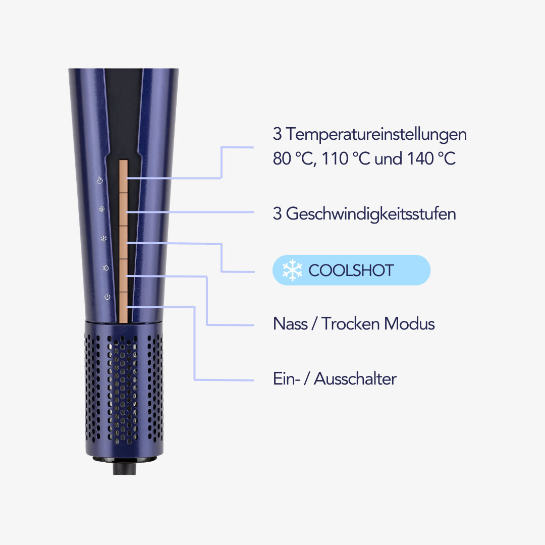 Airstraight Pro Dripdeal – Séchage & lissage en un seul appareil | Coiffage doux