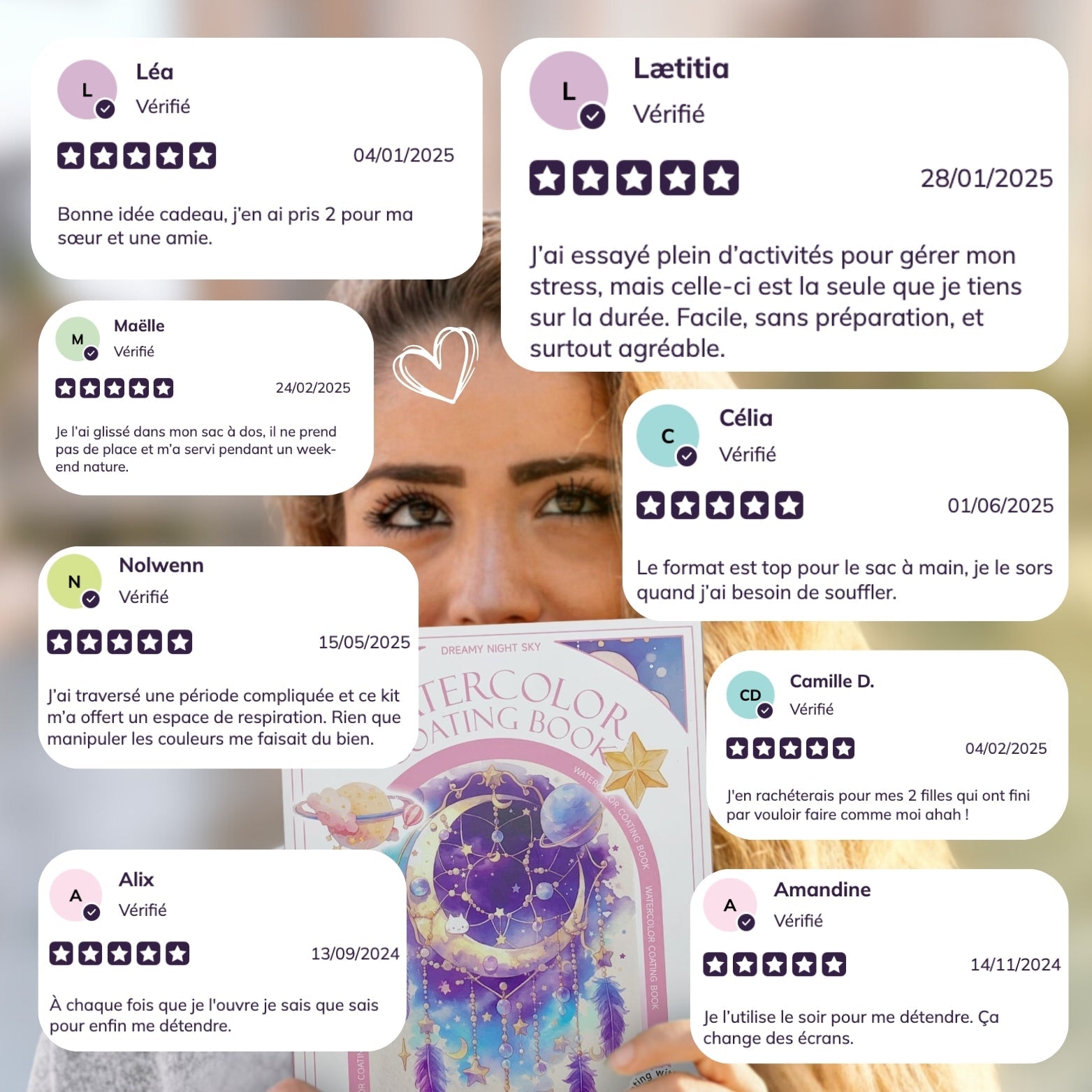 Kit créatif anti-stress