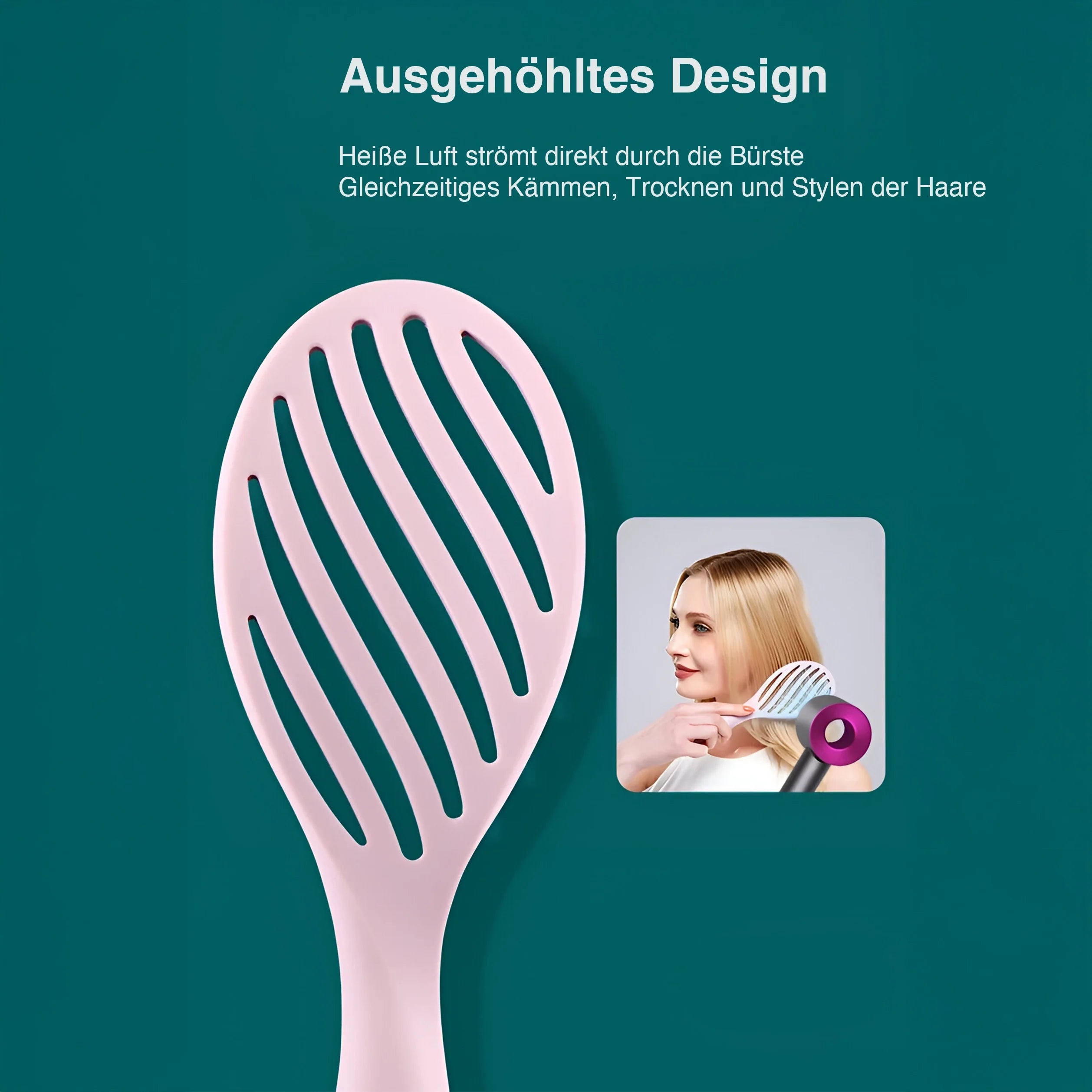 Dripdeal Pro – Brosse démêlante ergonomique et aérée