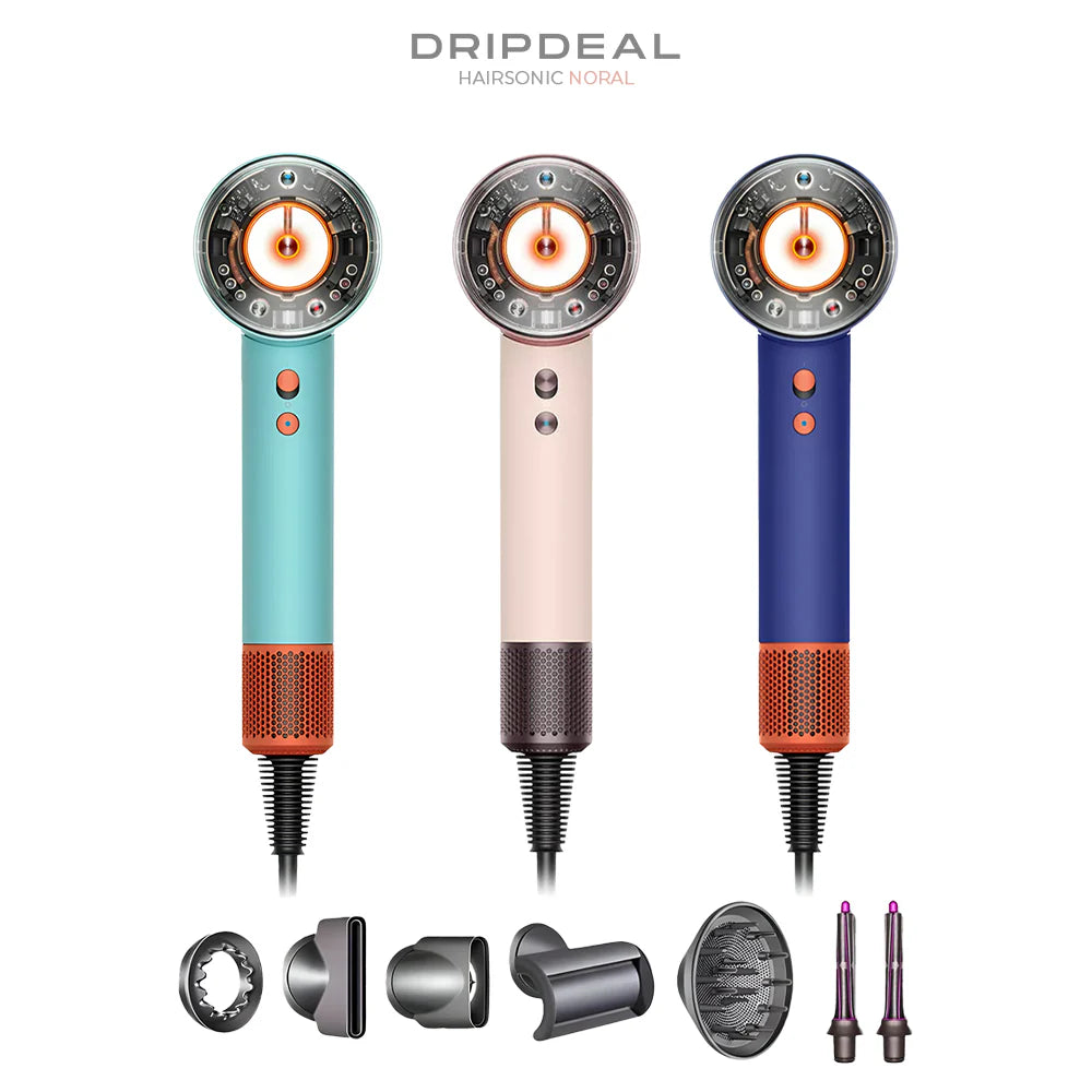 HairSonic Noral Dripdeal – Sèche-cheveux et appareil coiffant 5-en-1 avec technologie ionique