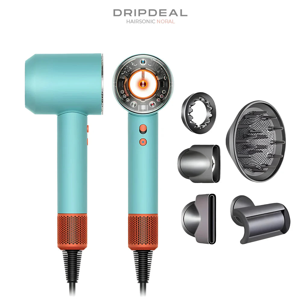 HairSonic Noral Dripdeal – Sèche-cheveux et appareil coiffant 5-en-1 avec technologie ionique