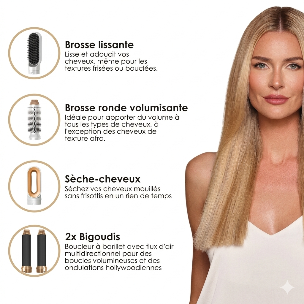 Airwrap Elya | 5 en 1