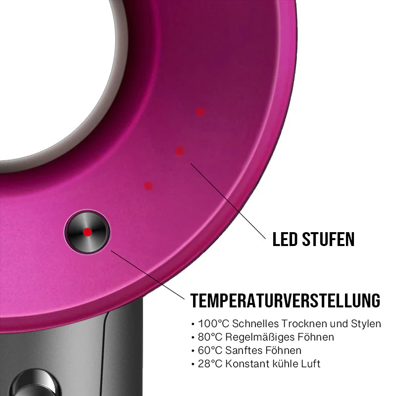 HairSonic Pro Dripdeal – Sèche-cheveux et appareil coiffant 5-en-1 avec technologie ionique