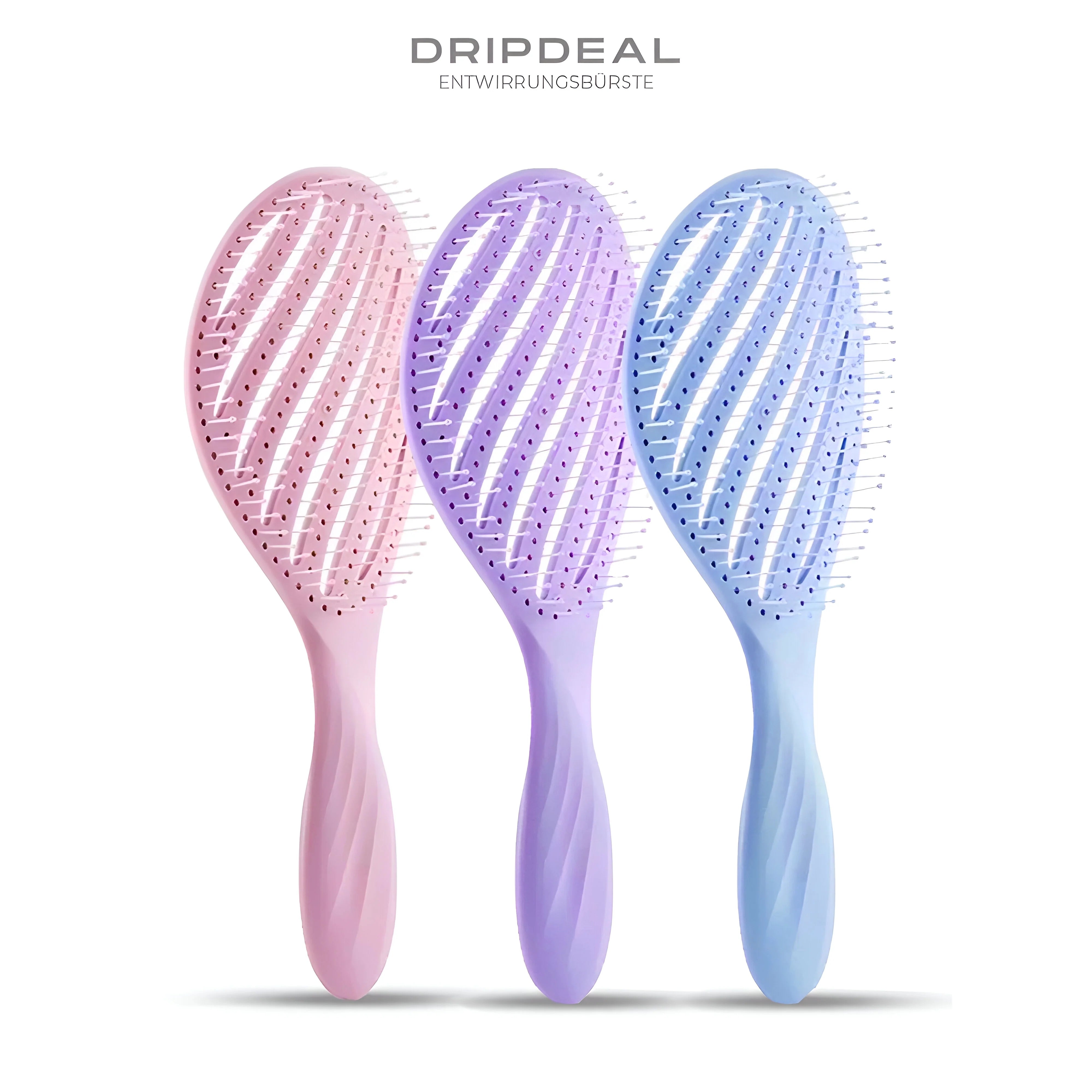 Dripdeal Pro – Brosse démêlante ergonomique et aérée