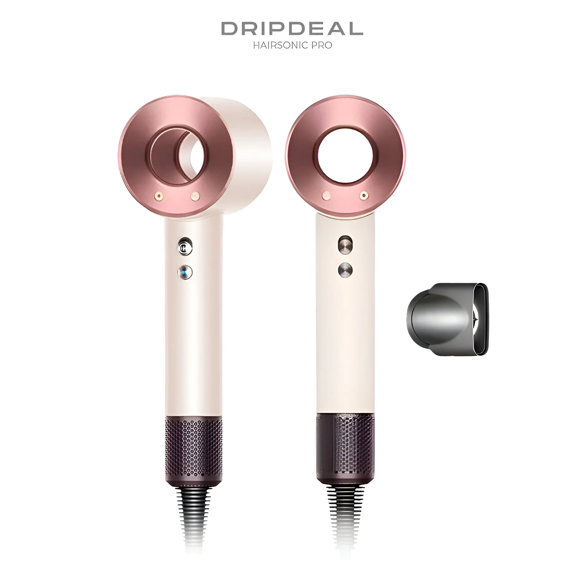 HairSonic Pro Dripdeal – Sèche-cheveux et appareil coiffant 5-en-1 avec technologie ionique