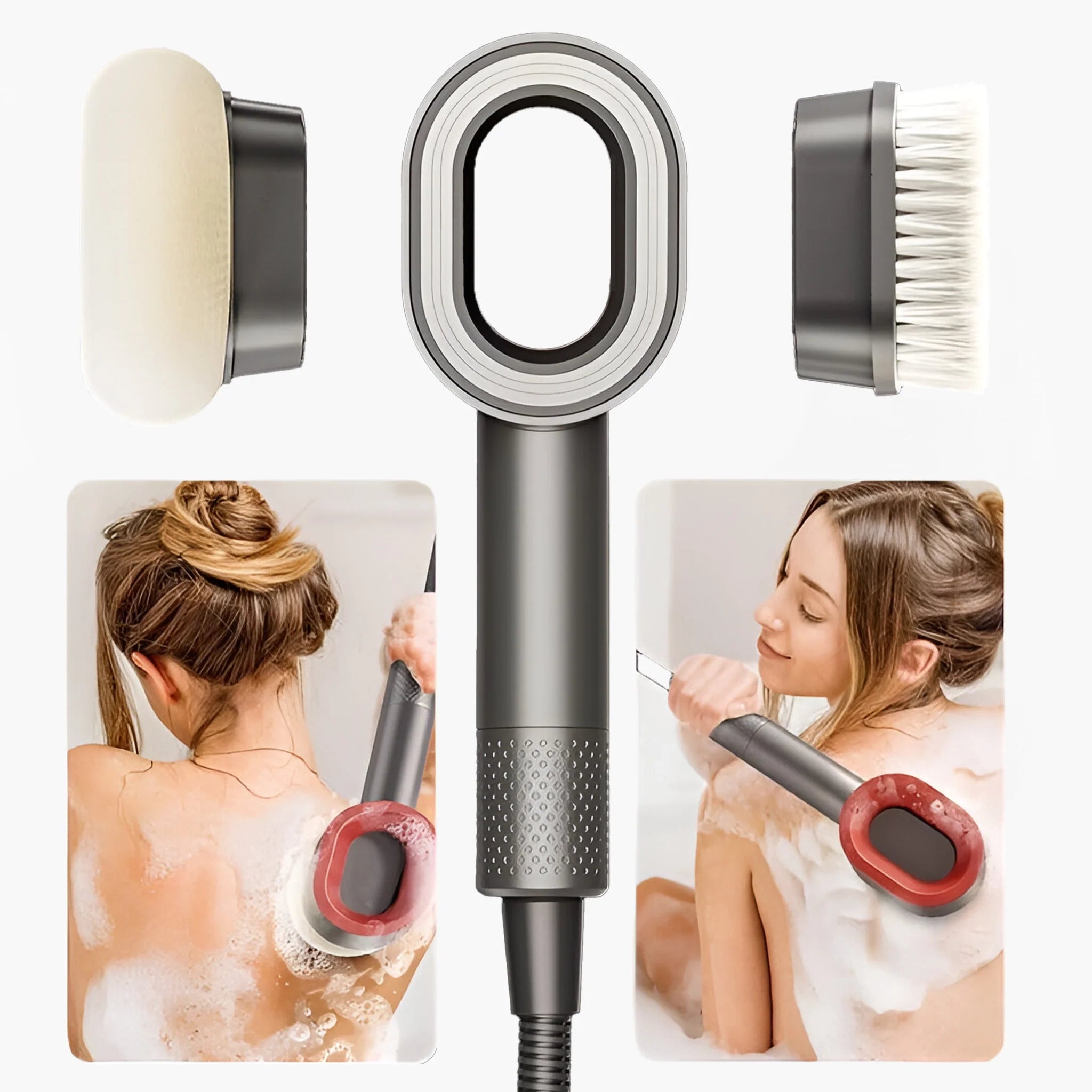 PureFlow One – Pommeau de douche premium avec filtre et embout massage