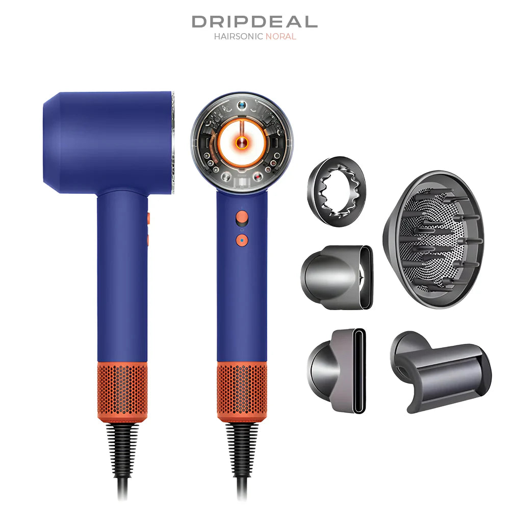 HairSonic Noral Dripdeal – Sèche-cheveux et appareil coiffant 5-en-1 avec technologie ionique