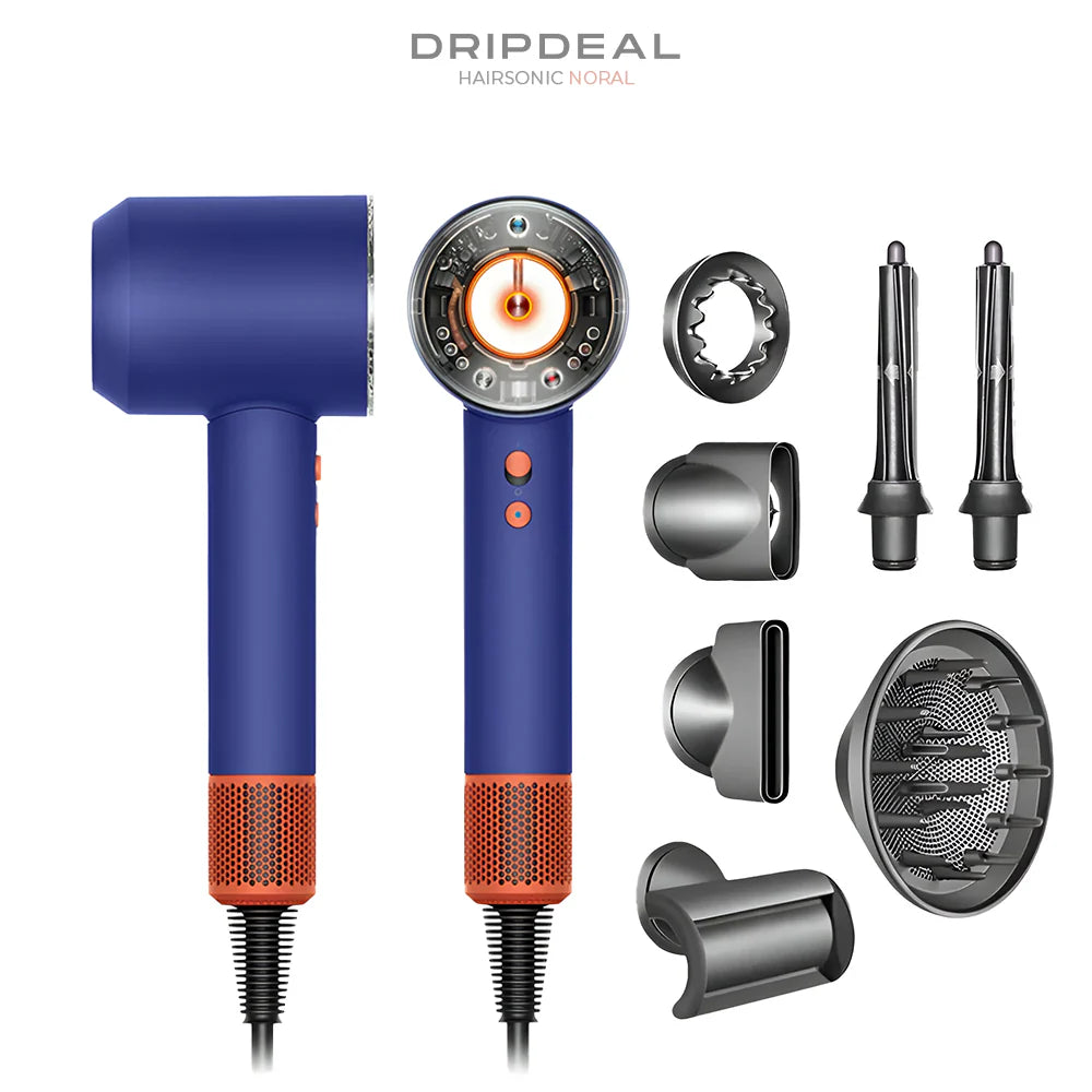 HairSonic Noral Dripdeal – Sèche-cheveux et appareil coiffant 5-en-1 avec technologie ionique